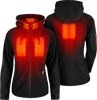 GERBING HEATED CLOTHING Women's 7V Thermite Fleece Heated Jacket 2.0 - Black - 2XL GER-TFJKT-7V-W-B-XXL