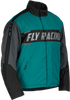 Outpost Jacket Black/Teal/Orange Sm