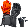 GERBING HEATED CLOTHING 7 V Atlas Ultra-Flex Battery Heated Gloves - Black - Small GER-AFGV-7V-M-S