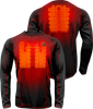 GERBING HEATED CLOTHING 7V Heated Base Layer Shirt - 2XL GER-BLS-7V-M-BLK-XXL