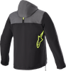 ALPINESTARS Sherpa Jacket - Black/Gray/Yellow Fluo - Large 4208123-9151-L