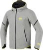 ALPINESTARS Aeroshell Waterproof Jacket - Mid Gray/Yellow Fluo - 2XL 3200226-9116-2X