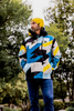 THOR Tour Jacket - Brave Blue/Yellow - Medium 2920-0818
