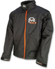 MOOSE OFFROAD Youth XC1 Rain Jacket - Black - US 10 2922-0068
