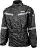 2 Piece Rain Suit Black Sm