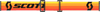 SCOTT Prospect Snow Cross Goggle - Orange/Yellow - Dual Pane - Enhancer Red Chrome Lens 272846-1649312