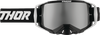THOR Activate Goggle - Flite - Black - Silver Mirror Lens 2601-3702