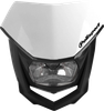 POLISPORT Halo Headlight - Halogen - White/Black 8657400001