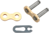 DID 428 NZ - Connecting Link - Rivet - Gold RJ428NZG