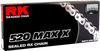 RK 520 - Max X Chain - 150 Links - Black & Gold 520MAXX-150-BG