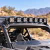 Baja Designs XL Linkable seven-pod roof bar installed on a Can-Am Maverick X3