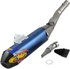 FMF Factory 4.1 RCT Slip-On Muffler - Titanium with Carbon Fiber End Cap - YZF450F/FX 044445