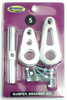 MOTORSPORT PRODUCTS EZ-Fit Bumper Bracket Kit - Can-Am - DS '02-'05 80-9501
