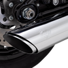 Vance & Hines Twin Slash Round slip-on muffler 16750 in Chrome, view 3