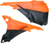 ACERBIS Airbox Cover - Orange/Black - KTM - EX/XC '14-'16 2374121008