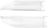 ACERBIS Fork Covers - Lower - White 2113710002