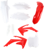 ACERBIS Full Body Kit - Red OEM '10/White - Honda - CRF '09-'13 2198000438