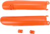 ACERBIS Lower Fork Covers for Inverted Forks - KTM Orange 2113740237
