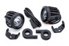 CIRO Spotlight with Engine Guard Mount Black 45019 LED light kit