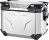 GIVI Outback Evo Side Case - Left - 48 Liter - Silver Anodized OBKEV48AAL