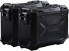 SW-MOTECH TRAX ADV Aluminum Case System - Black - Honda Africa Twin '19-'24 KFT.01.942.70001/B
