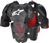 ALPINESTARS A-10 v2 Full Roost Guard - Black/Red - M/L 6700523-1431-ML
