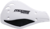 MOOSE OFFROAD Contour Deflector Handguards - White/Black M51-120