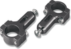MOOSE OFFROAD Aluminum 7/8" Handguard Mount Clamps - Black 50-032B