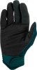 Teal/White