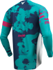 White/Aqua