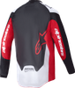 Black/Bright Red/White