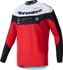 Black/Bright Red/White