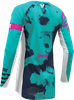 White/Aqua