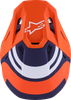 Matte Orange/Blue