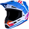 White/Blue/Orange/Pink