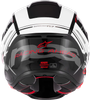 Gloss Black/White/Red