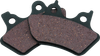 Twin Power 00-07 Tour Softail Dyna XL Organic Brake Pads Replaces H-D#44082-00 C D F and R Various