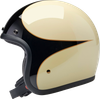 Gloss Vintage White/Black Scallop