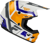 White/Orange/Blue/Grey
