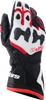 Black/White/Bright Red