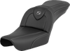 SADDLEMEN RoadSofa™ - Carbon Fiber - without Driver Backrest - FXDWG '04-'05 804-05-185