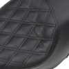 SADDLEMEN Profiler Seat - Front Lattice/Rear Smooth - Black - XL '04-'20 807-11-149