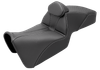SADDLEMEN Adventure Tour Seat - w/ Backrest - Black - Pan Am '21-'24 821-34-200BR