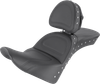 SADDLEMEN Explorer Special Seat - Studded - w/ Backrest - FL '18-'24 818-33-040