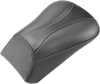 SADDLEMEN Dominator Pillion Pad - Standard Reach - Black w/ Gray Stitching - FL/FX '00-'06 800-01-0162