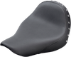 SADDLEMEN Seat - Renegade™ Solo - Black - Studded - FL/FX '18-'24 818-29-001