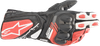 Black/White/Bright Red