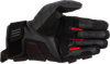 Black/Bright Red