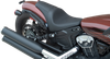DRAG SPECIALTIES SEATS 3/4 Solo Seat - Black - Smooth - Scout Bobber '18-'22 0810-2254