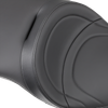DRAG SPECIALTIES SEATS Low-Profile Touring Seat - Mild Stitch - Black - Victory '10-'15 0810-1540
